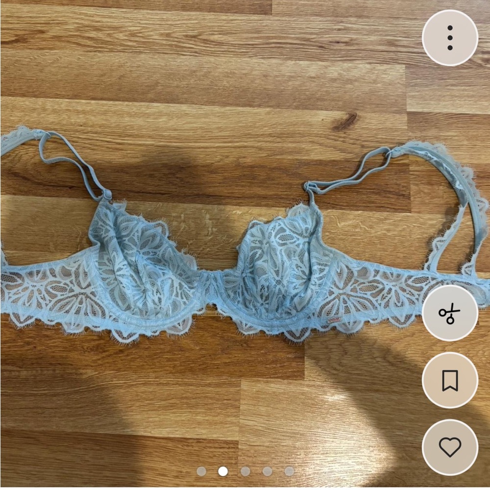 Victorias Secret PINK Blue Lace Bra